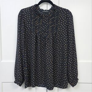 Adrianna Papell heart print blouse